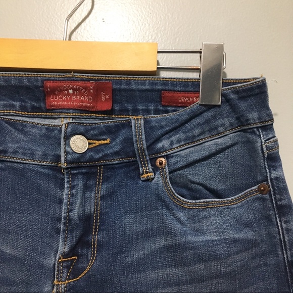 Lucky Brand Leyla Blue Skinny Stretch Ankle Jeans - Picture 3 of 8